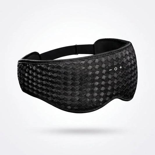 SENKOKU Matrix 3D Bluetooth sleep mask in black with built-in audio controls